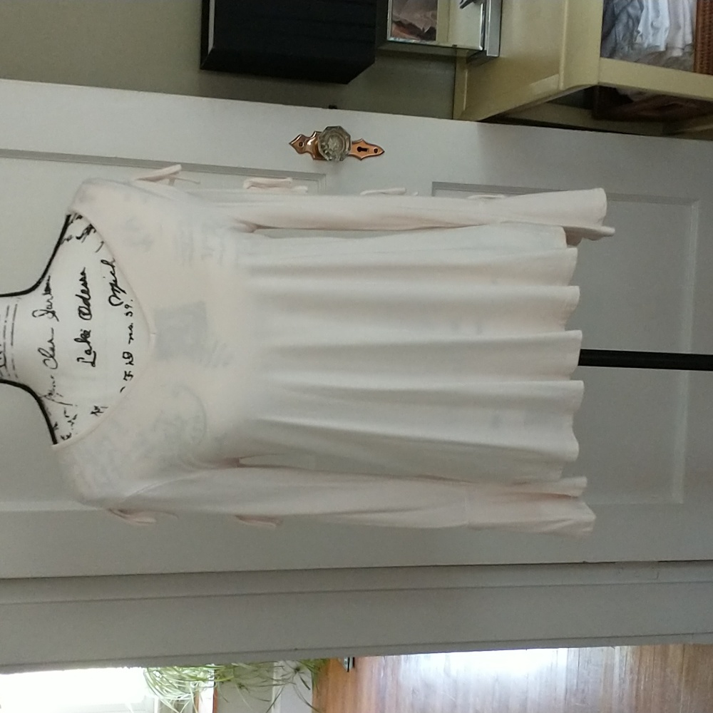 Cupio open tie bell sleeve blouse